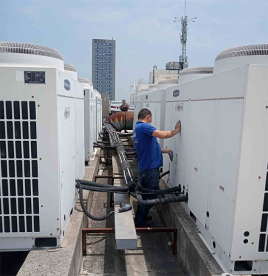 资兴中央空调制热和不制冷系统维修方法